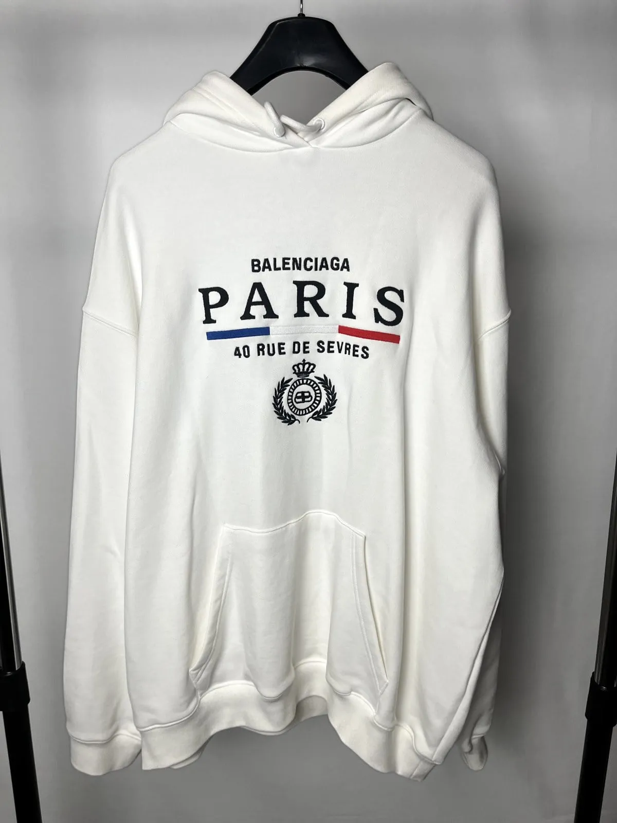 Balenciaga Paris Flag Hoodie
