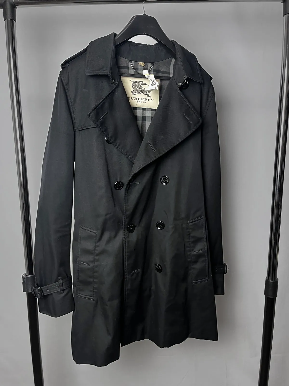 Burberry London Double-Breasted Trench Coat